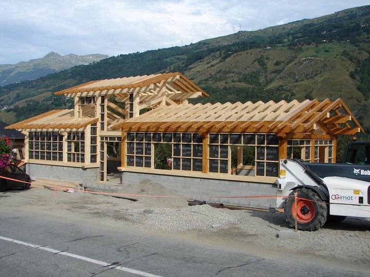 Construction Neuve Bois Local Pro Conception Esquisses Plans Permis de construire Suivi des travaux Réalisation  Savoie