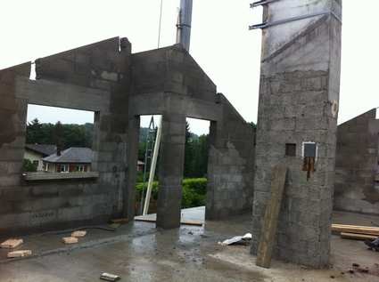 Agrandissement: Travaux Maitrise d'oeuvre conception plans projet permis de construire suivi des travaux extnsion villa maison Annecy Groisy Haute savoie