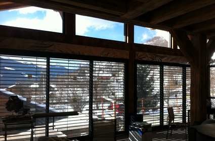 Construction chalet neuf montagne permis de construire plans projet esquisses travaux savoie