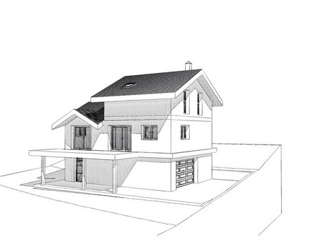 Projet de maison neuve construction permis de construire Conception Devis estimations chiffrage PLans Grand Annecy